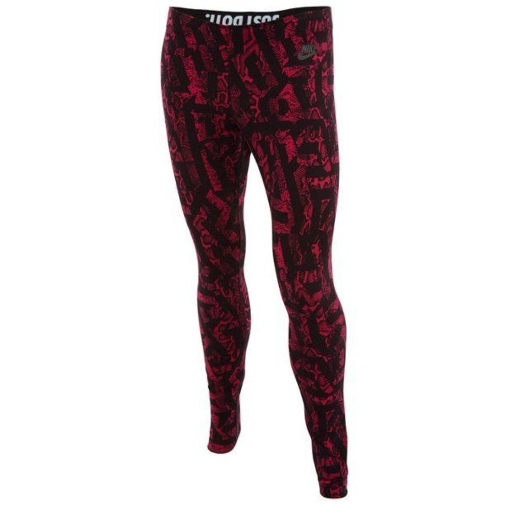 Nike Leg-a-see Printed Fuchsia Black
